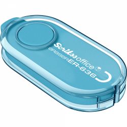 Radiera Creion cu Suport Scrikss Rotary Eraser ER 636 Blue