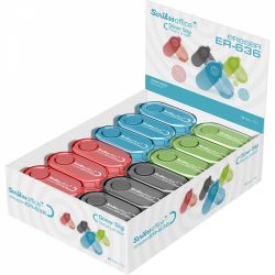 Radiera Creion cu Suport Scrikss Rotary Eraser ER 636 Blue