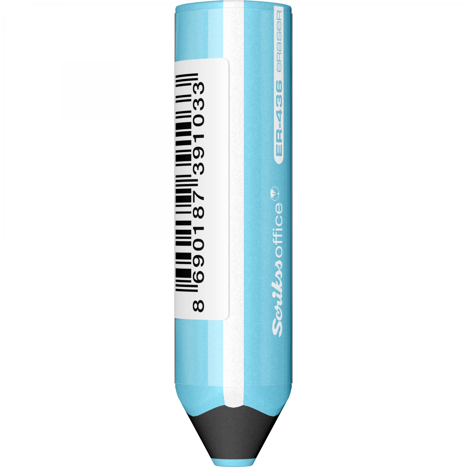 Imagine Produs Radiera Creion Scrikss Triangle Pencil Eraser ER 436 Blue