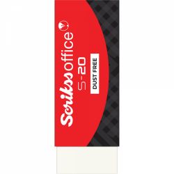 Radiera Creion Scrikss Eraser S 20 White