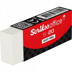 Radiera Creion Scrikss Eraser S 20 White