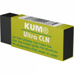 Radiera Creion KUM Ultra CLN Super Soft Eraser BW Black