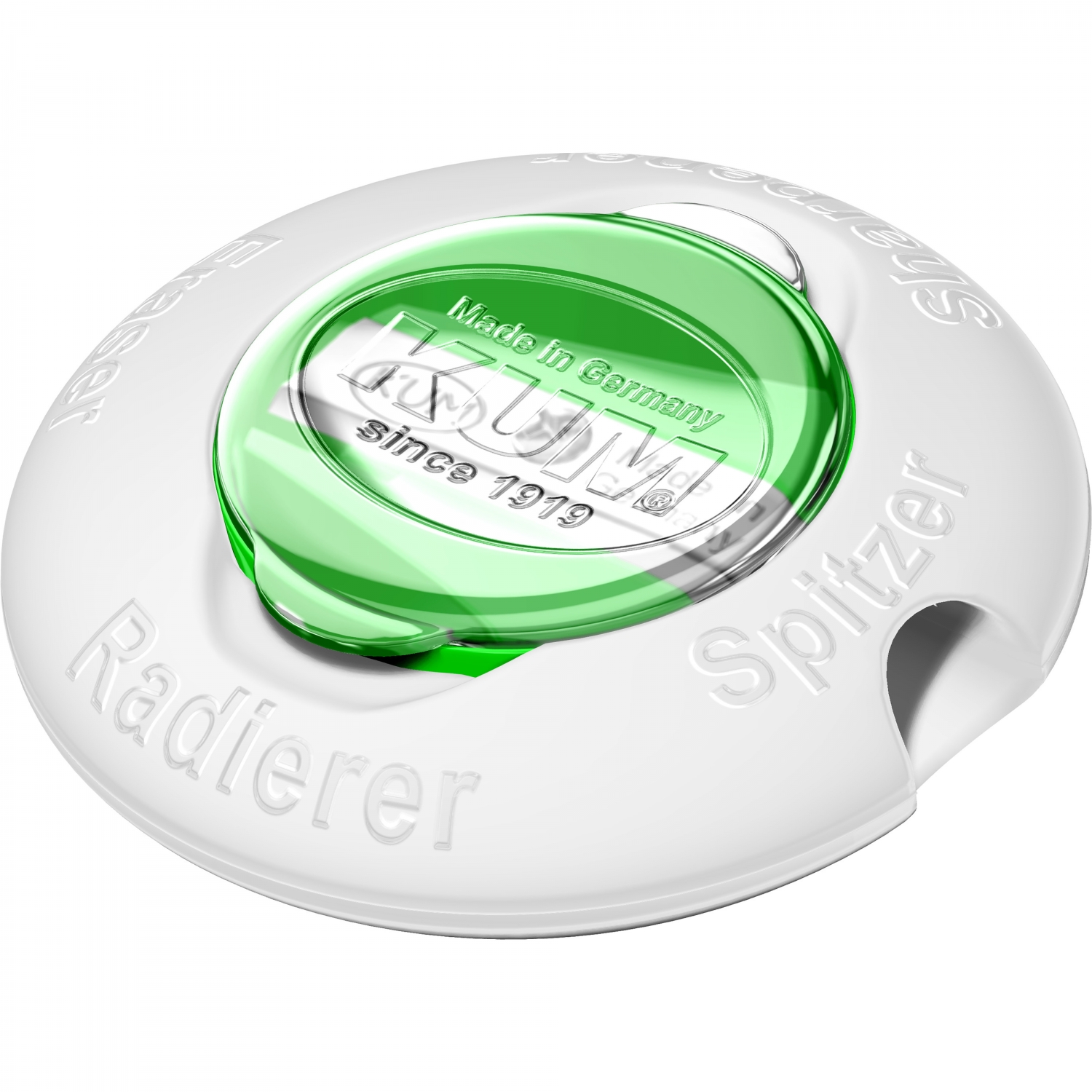 Imagine Produs Radiera Creion cu Ascutitoare KUM Calypso Green