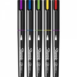 Set 5 Markere Creativ Brush Sharpie Creative Acrylic Paint Water Based Assorted Colors