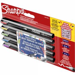 Set 5 Markere Creativ Brush Sharpie Creative Acrylic Paint Water Based Assorted Colors