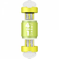 Ascutitoare Cvadrupla cu Container KUM 4-in-1 K4 Plastic Green