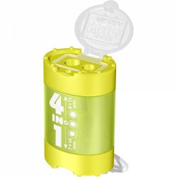 Ascutitoare Cvadrupla cu Container KUM 4-in-1 K4 Plastic Green