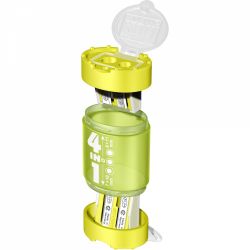 Ascutitoare Cvadrupla cu Container KUM 4-in-1 K4 Plastic Green