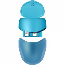 Ascutitoare Dubla cu Container KUM Pencil Pal K2 Plastic Blue