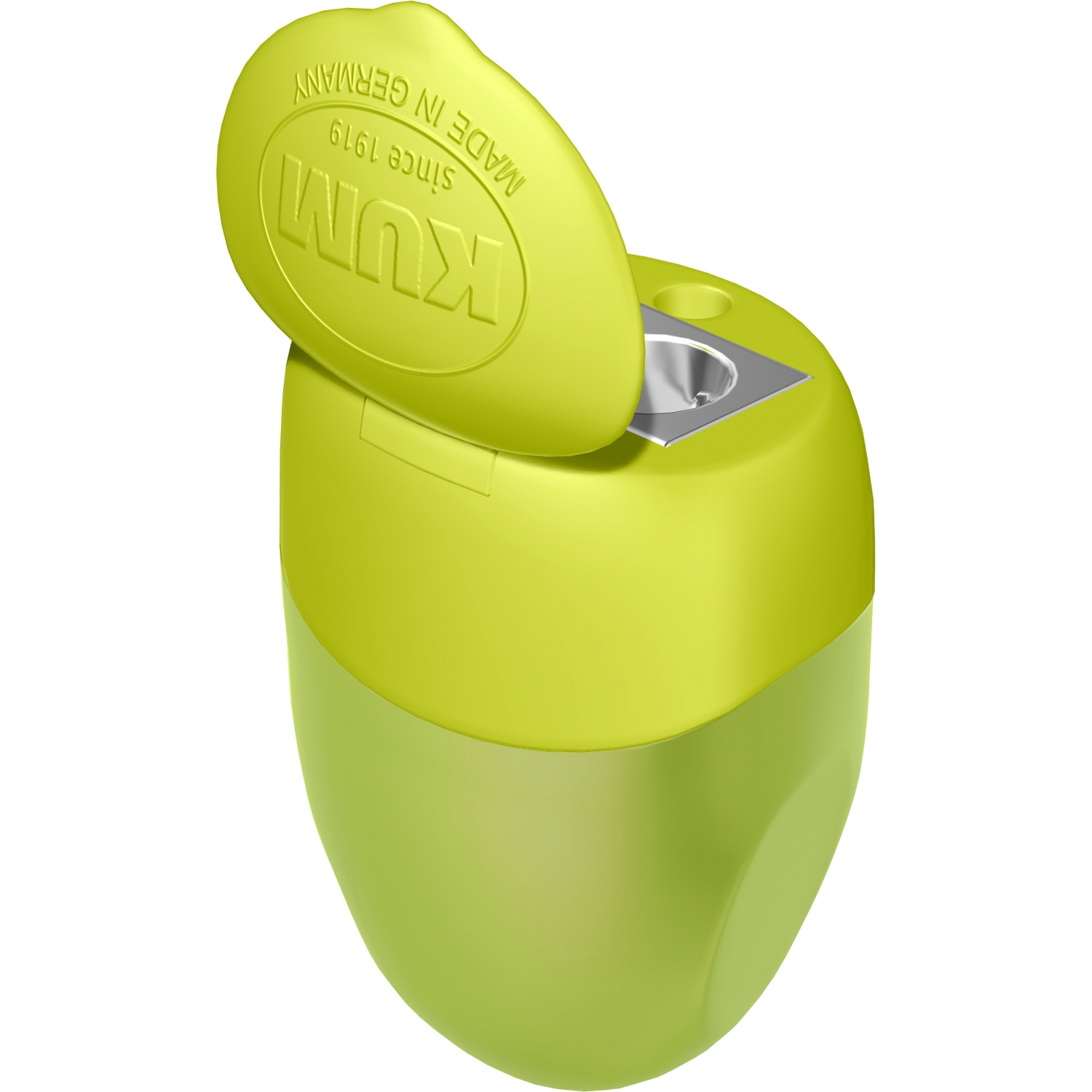 Imagine Produs Ascutitoare Dubla cu Container KUM Pencil Pal M2 Magnesium Green