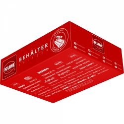 Ascutitoare Dubla cu Container KUM Pod K2 Plastic Red