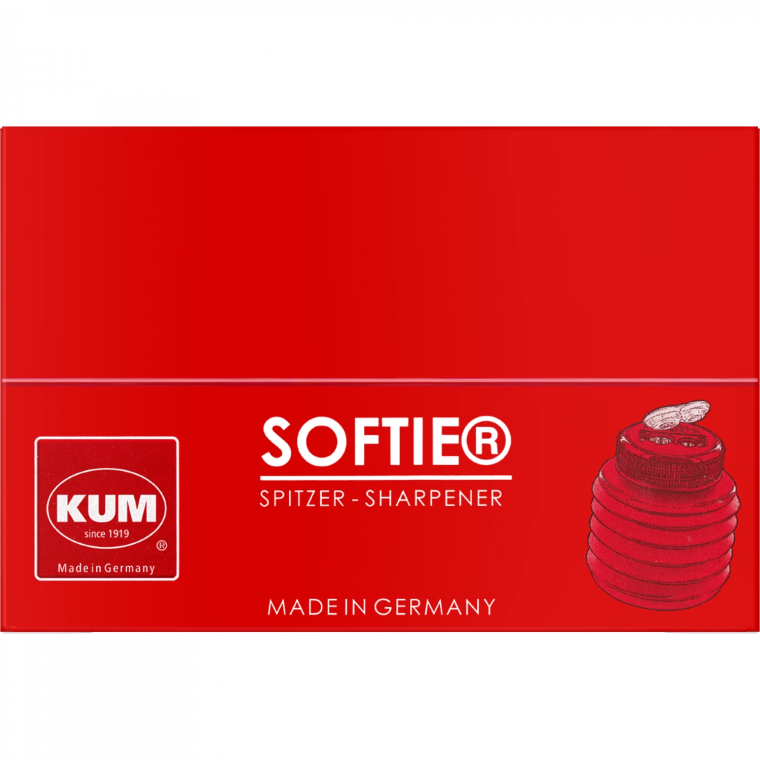 Imagine Produs Ascutitoare Dubla cu Container KUM Softie 442 M2 Pop Magnesium Green