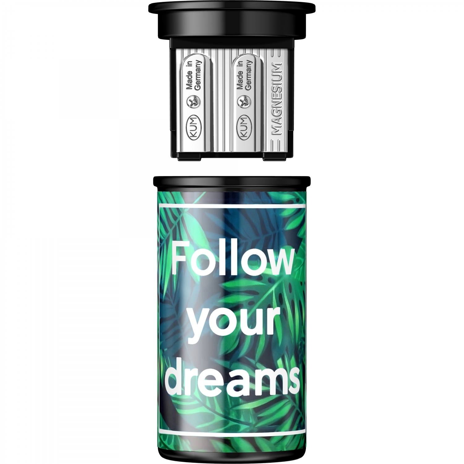 Imagine Produs Ascutitoare Dubla cu Container KUM 1870 KM2 Magnesium Tropical Forest