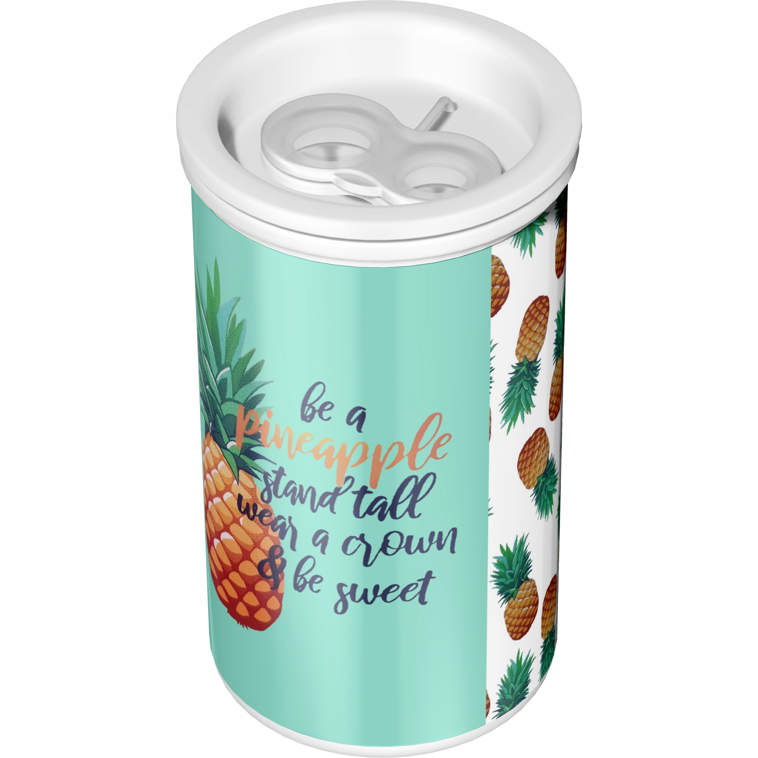 Imagine Produs Ascutitoare Dubla cu Container KUM 1870 KM2 Magnesium Tropical Pineapple