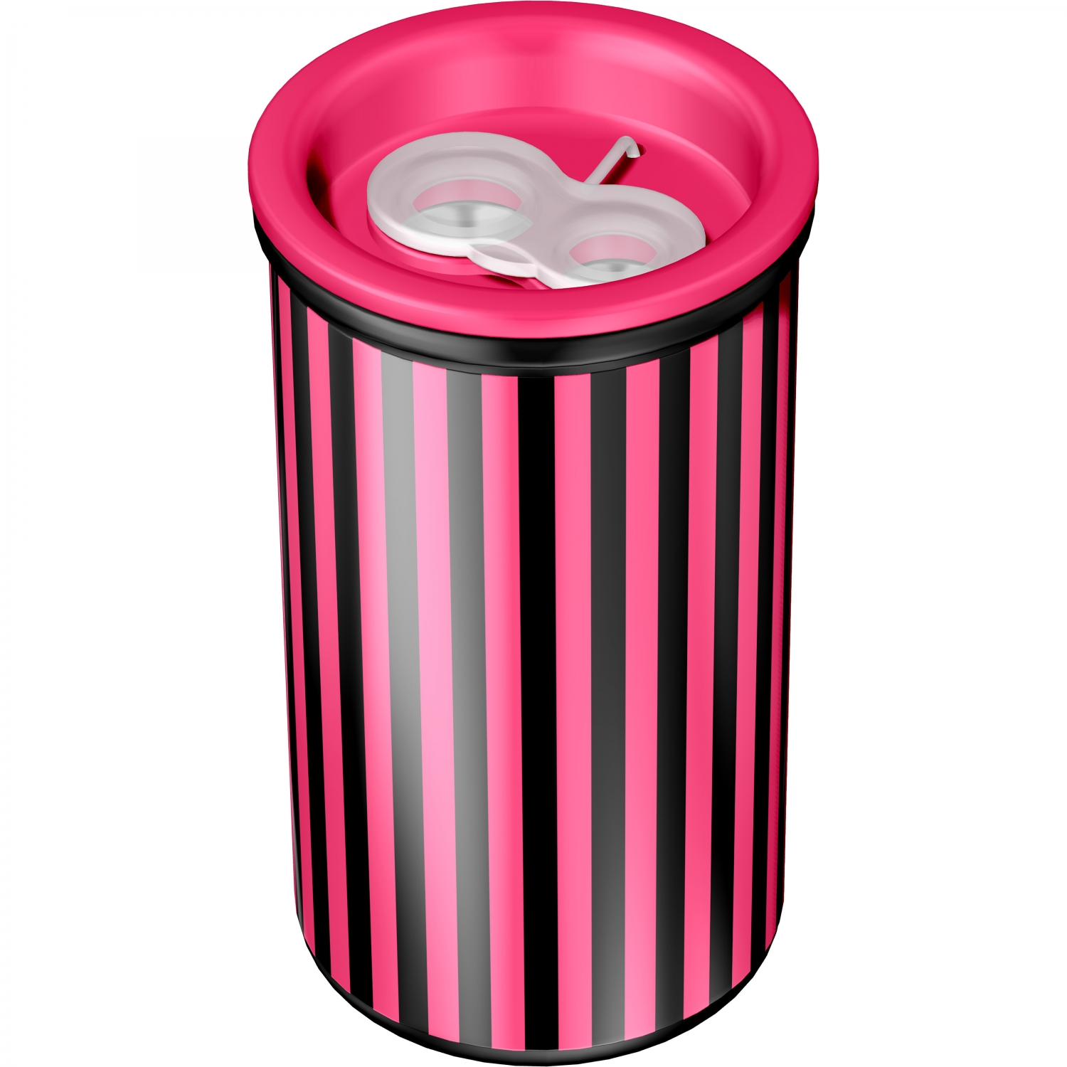 Imagine Produs Ascutitoare Dubla cu Container KUM 1870 KM2 Magnesium Bubbles Pink Line