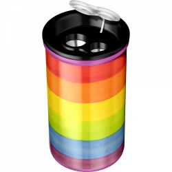 Ascutitoare Dubla cu Container KUM 1870 KM2 Magnesium Rainbow