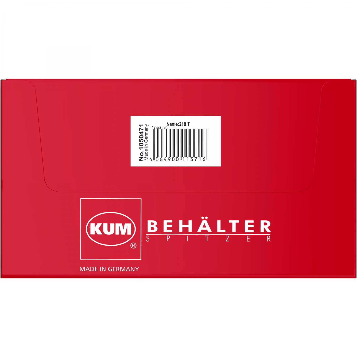 Imagine Produs Ascutitoare Dubla cu Container KUM 218 T Color Combi Red