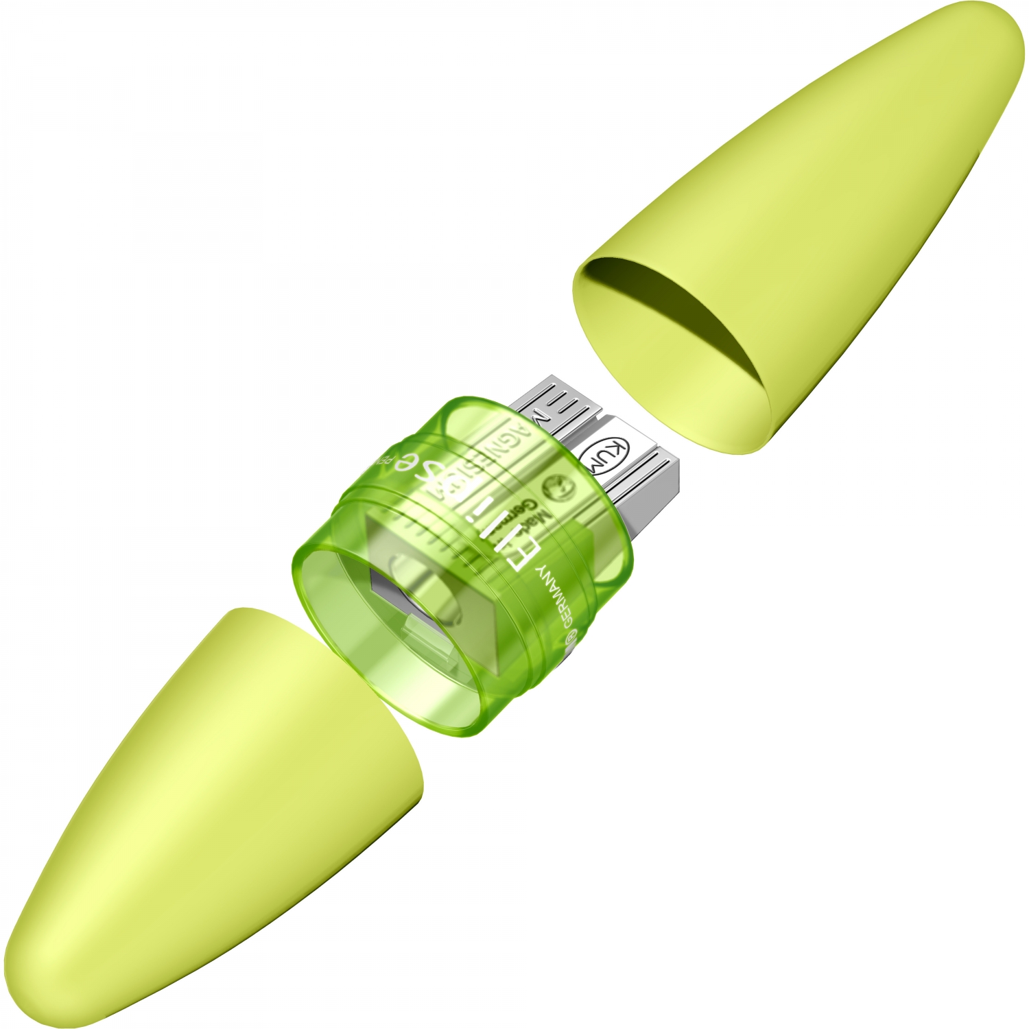 Imagine Produs Ascutitoare cu Container KUM Ellipse M1 Magnesium Green