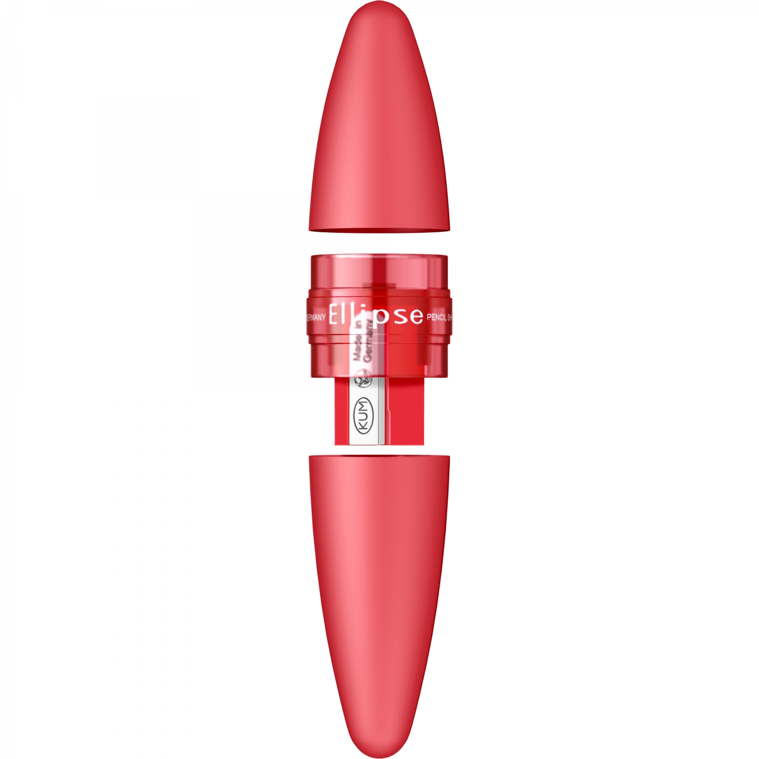 Imagine Produs Ascutitoare cu Container KUM Ellipse K1 Plastic Red