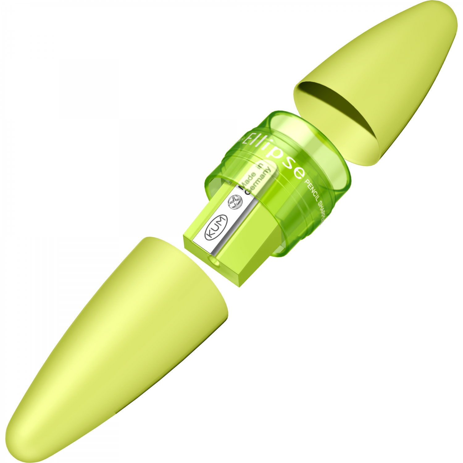 Imagine Produs Ascutitoare cu Container KUM Ellipse K1 Plastic Green