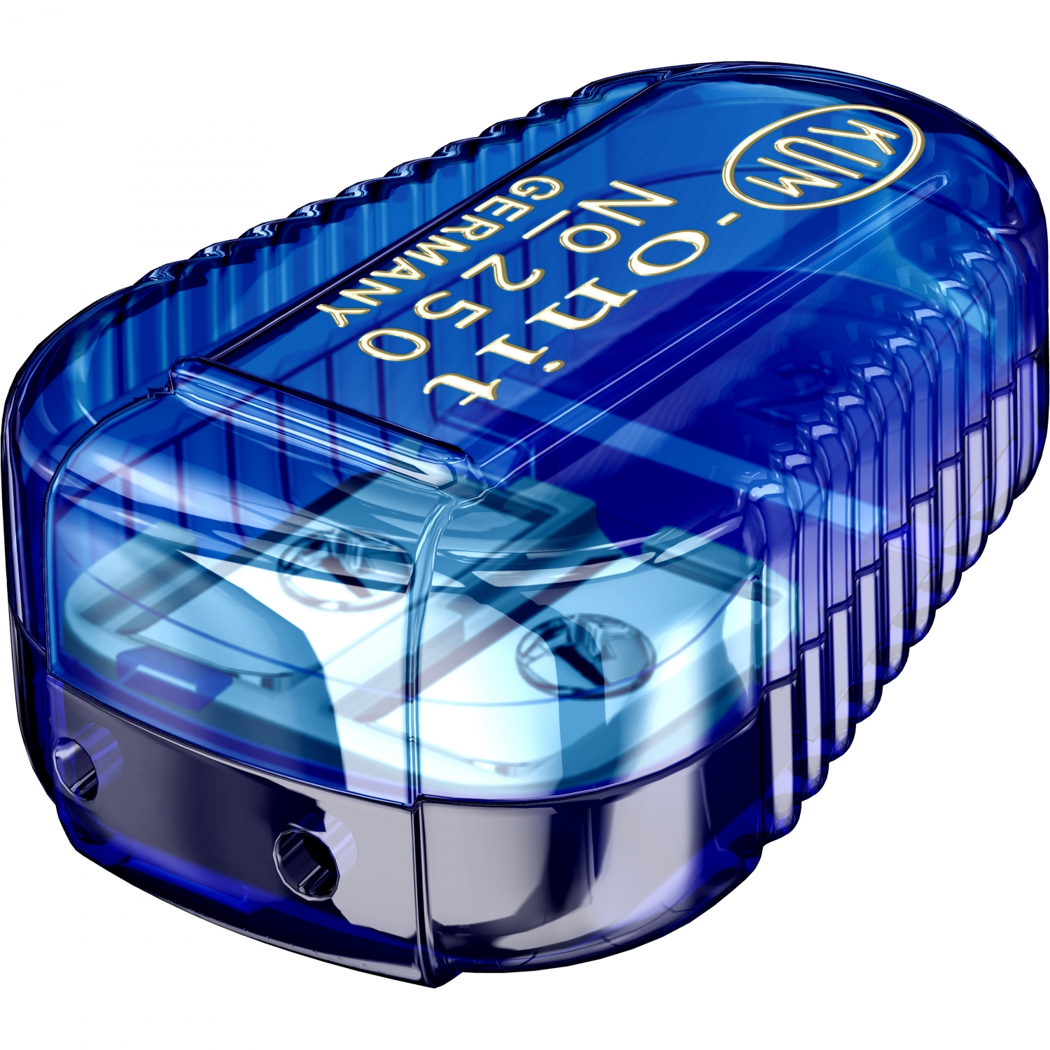 Imagine Produs Ascutitoare Dubla cu Container pentru mina 2 mm 3.15 mm KUM Onit 250 Blue