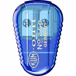 Ascutitoare Dubla cu Container pentru mina 2 mm 3.15 mm KUM Onit 250 Blue