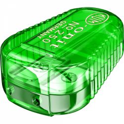 Ascutitoare Dubla cu Container pentru mina 2 mm 3.15 mm KUM Onit 250 Green