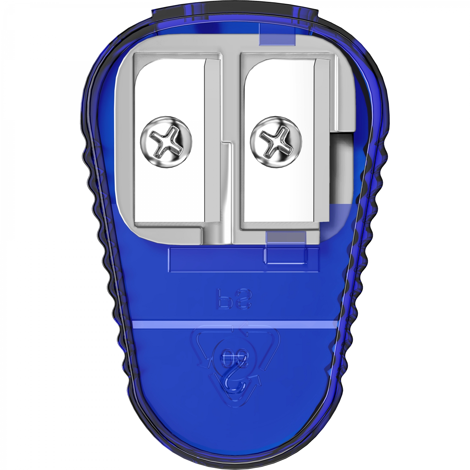 Imagine Produs Ascutitoare Dubla cu Container pentru mina 2 mm 3 mm KUM Easy Point Blister Blue