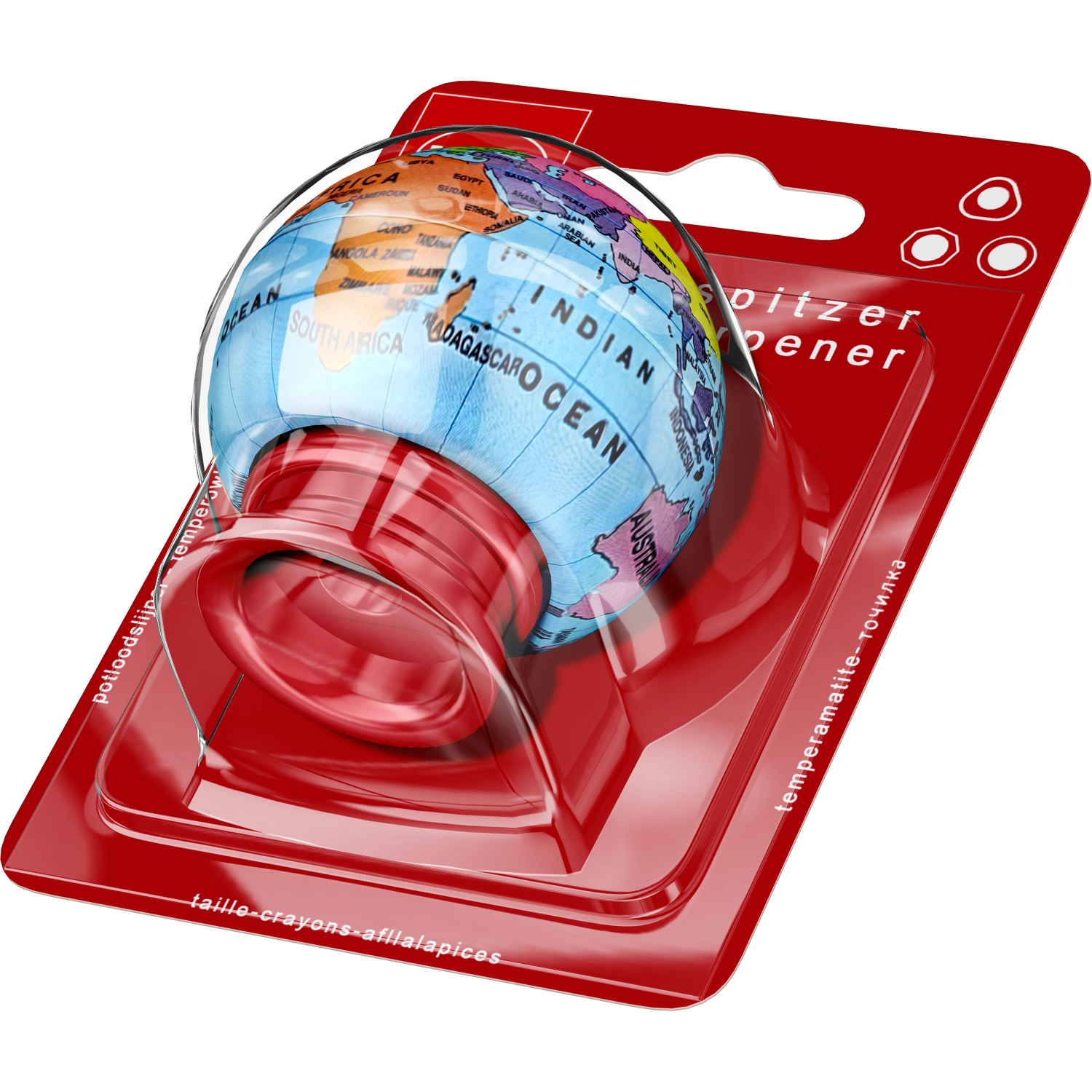 Imagine Produs Ascutitoare cu Container KUM Globus Blister