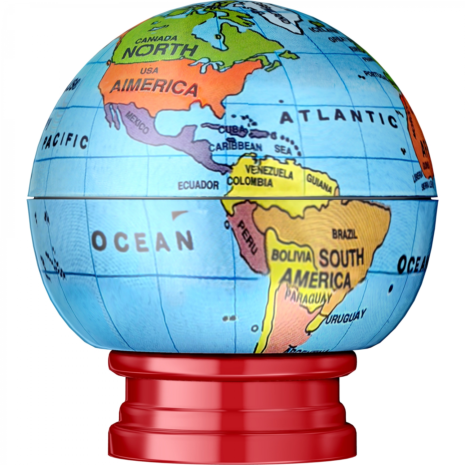 Imagine Produs Ascutitoare cu Container KUM Globus Blister