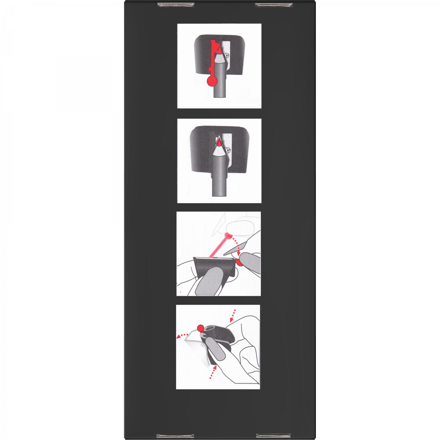 Imagine Produs Ascutitoare KUM Black Widow Short Cone Black