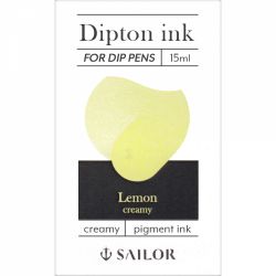 Calimara Cerneala 15 ml Sailor Dipton Creamy Pigment Ink Lemon