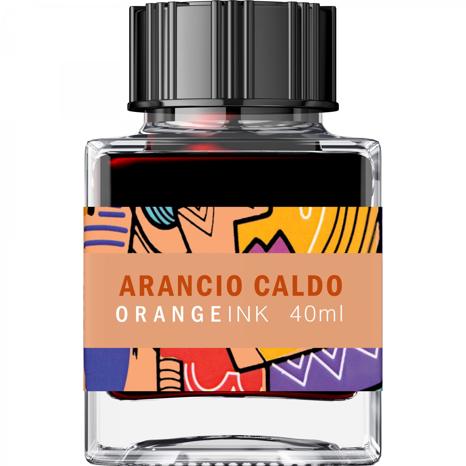 Imagine Produs Calimara Cerneala 40 ml Leonardo Art Arancio Caldo