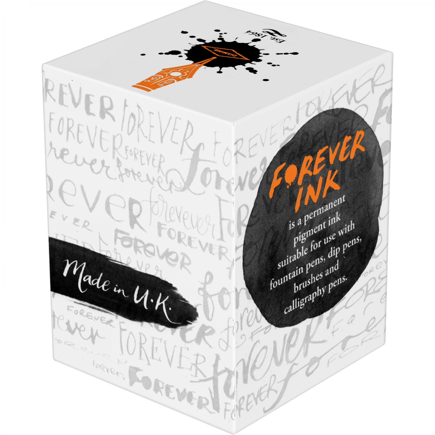 Imagine Produs Calimara Cerneala 50 ml Diamine Forever Ink Honey Pot