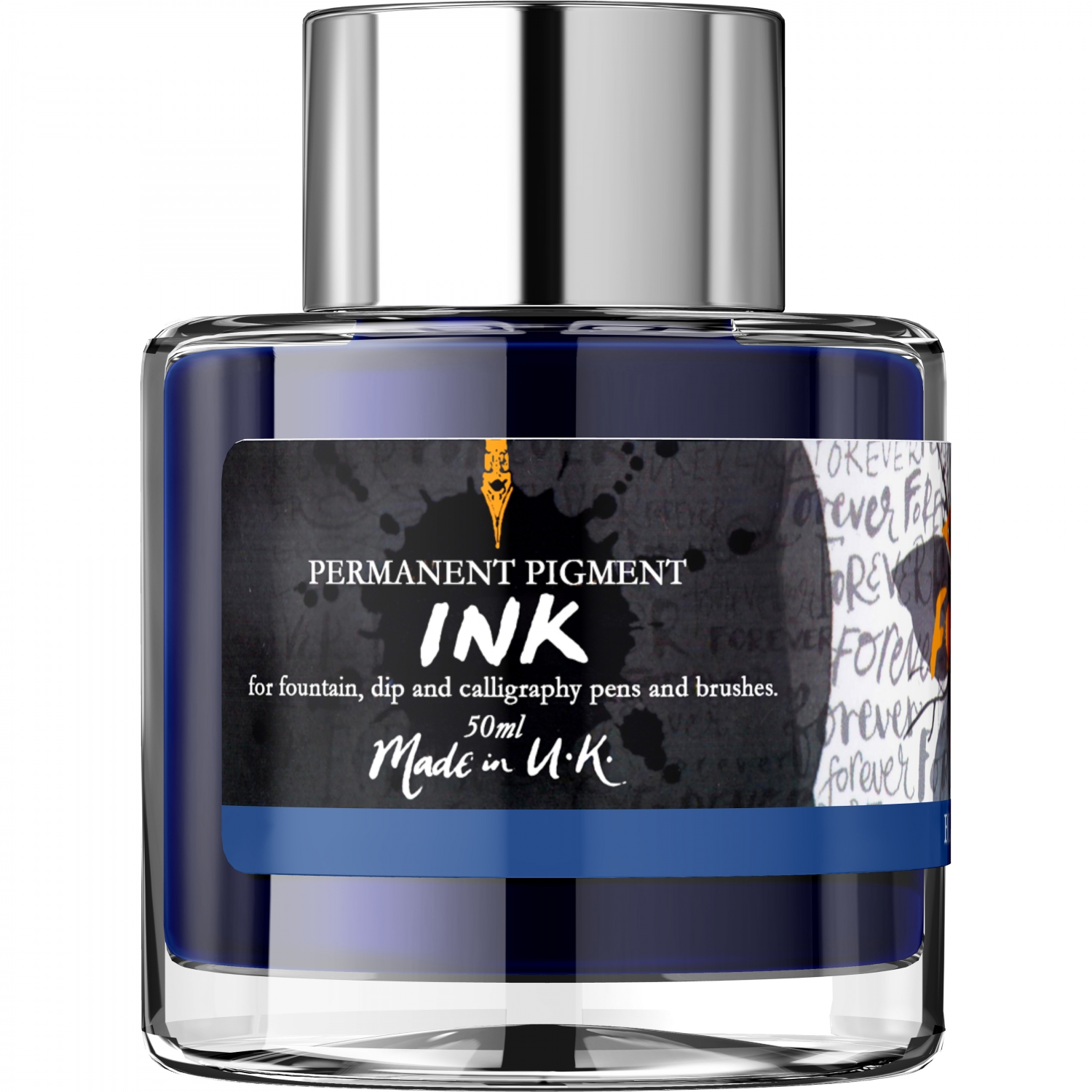 Imagine Produs Calimara Cerneala 50 ml Diamine Forever Ink Blue Indigo