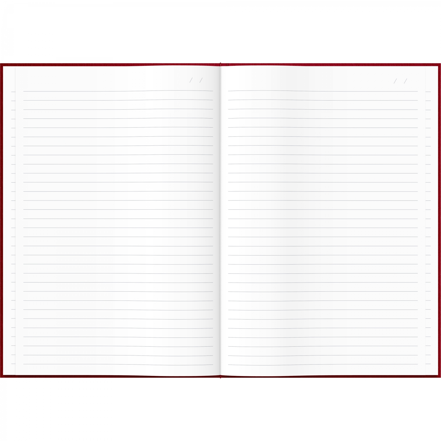 Imagine Produs Caiet A5 Caran dAche Colormat-X Red - White Lined 6 mm - 120 pagini 90 g mp