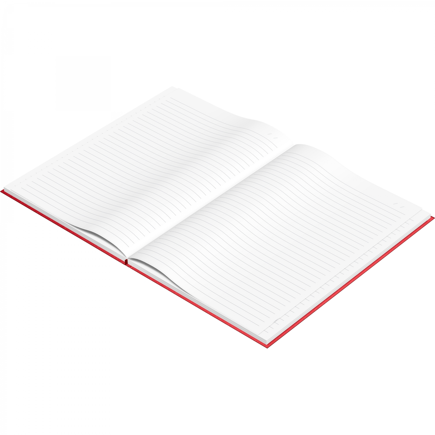 Imagine Produs Caiet A5 Caran dAche Colormat-X Red - White Lined 6 mm - 120 pagini 90 g mp