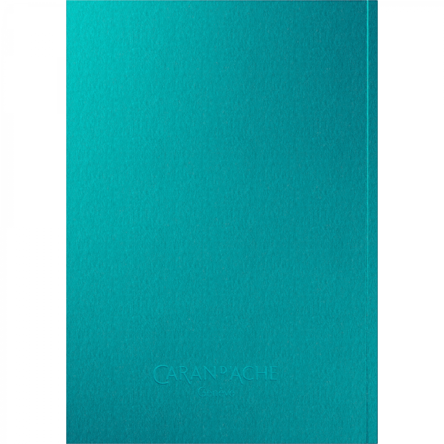 Imagine Produs Caiet A5 Caran dAche Colormat-X Turquoise - White Lined 6 mm - 120 pagini 90 g mp