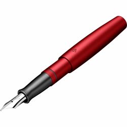 Stilou Gravitas Pocket Aluminium Red 0.5 F Nib