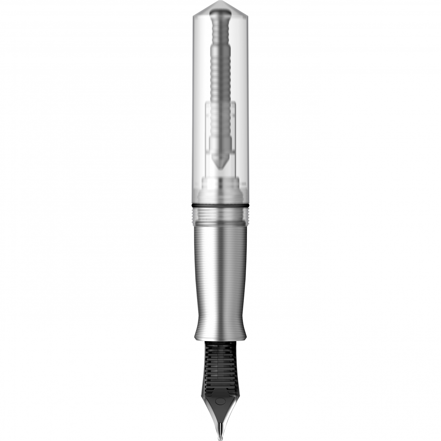 Imagine Produs Stilou Gravitas Pocket Polycarbonate Fog 0.5 F Nib