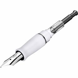 Stilou Gravitas Pocket Delrin White 0.5 F Nib