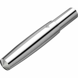 Stilou Gravitas Pocket Raw Stainless Steel 0.5 F Nib