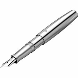 Stilou Gravitas Pocket Raw Stainless Steel 0.5 F Nib