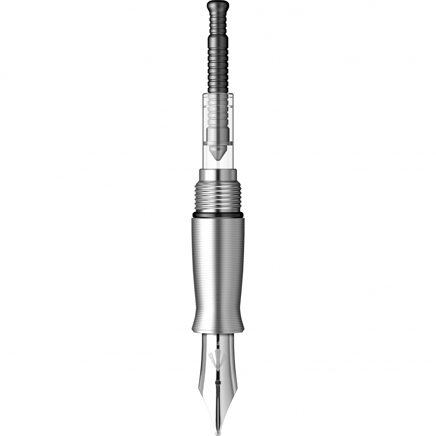 Imagine Produs Stilou Gravitas Pocket Raw Titanium 0.5 F Nib