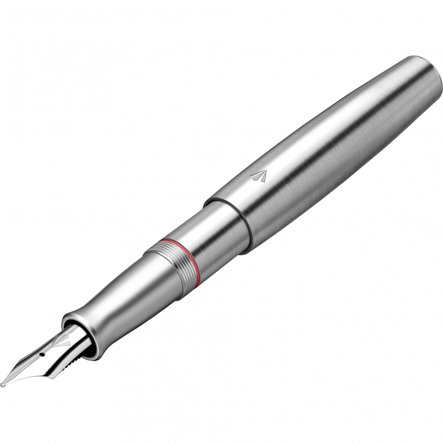 Imagine Produs Stilou Gravitas Pocket Raw Titanium 0.5 F Nib