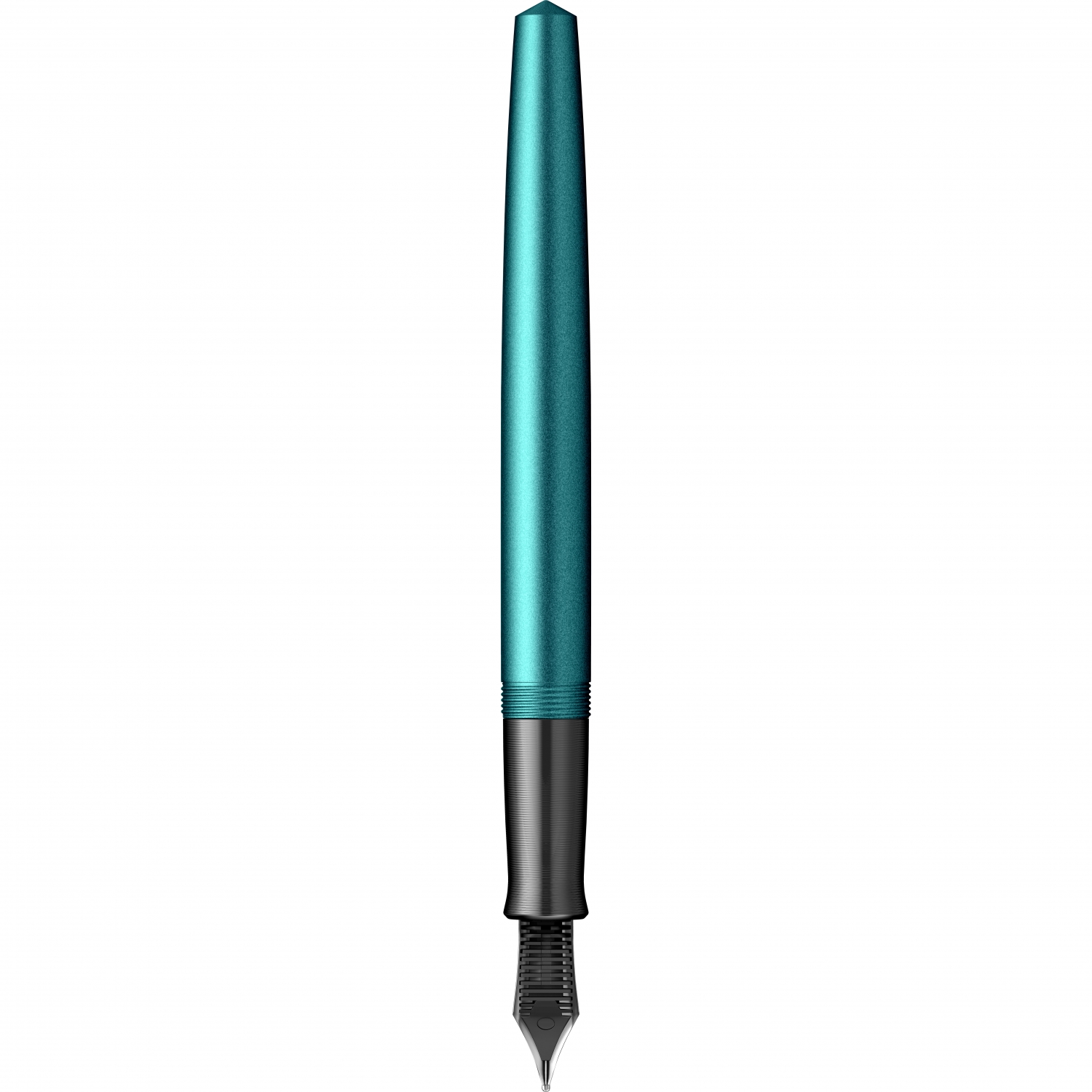 Imagine Produs Stilou Gravitas Entry Aluminium Teal 0.5 F Nib