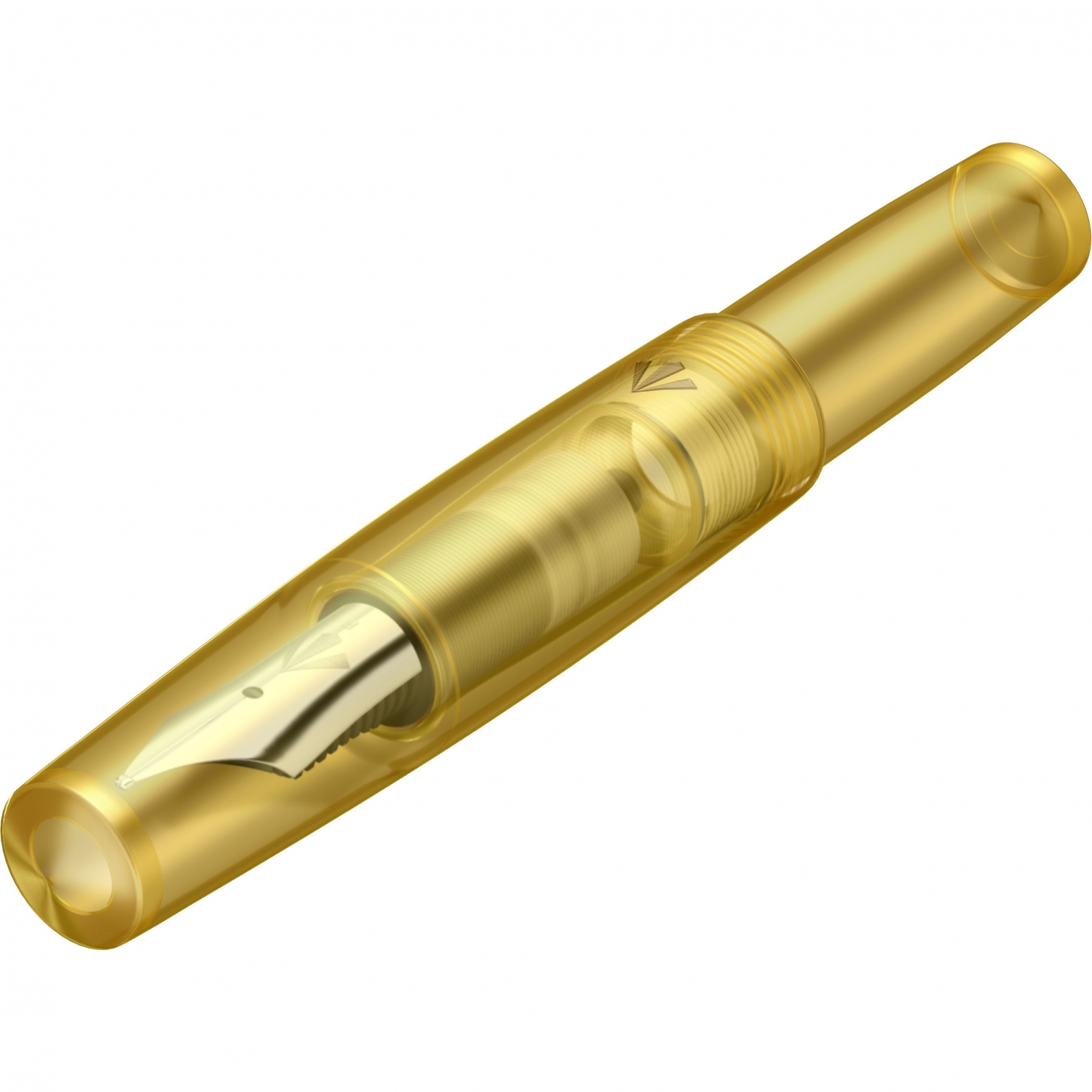 Imagine Produs Stilou Gravitas Dinkey Ultem Yellow 0.5 F Nib