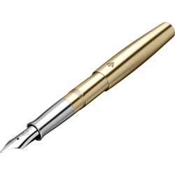 Stilou Gravitas Dinkey Raw Alu-Bronze 0.5 F Nib