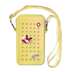 Mini Crossbody Bag Cu Fermoar Acvila Zipzoo Colorjoy Galben