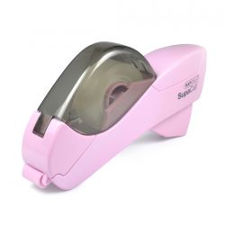 Dispenser Banda Adeziva 19 mm x 33 m Rapesco SupaCut Candy Pink